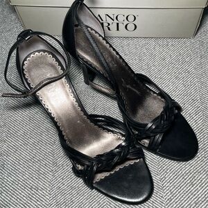 Franco Sarto Heeled Sandal Size 8.5. Excellent Condition.